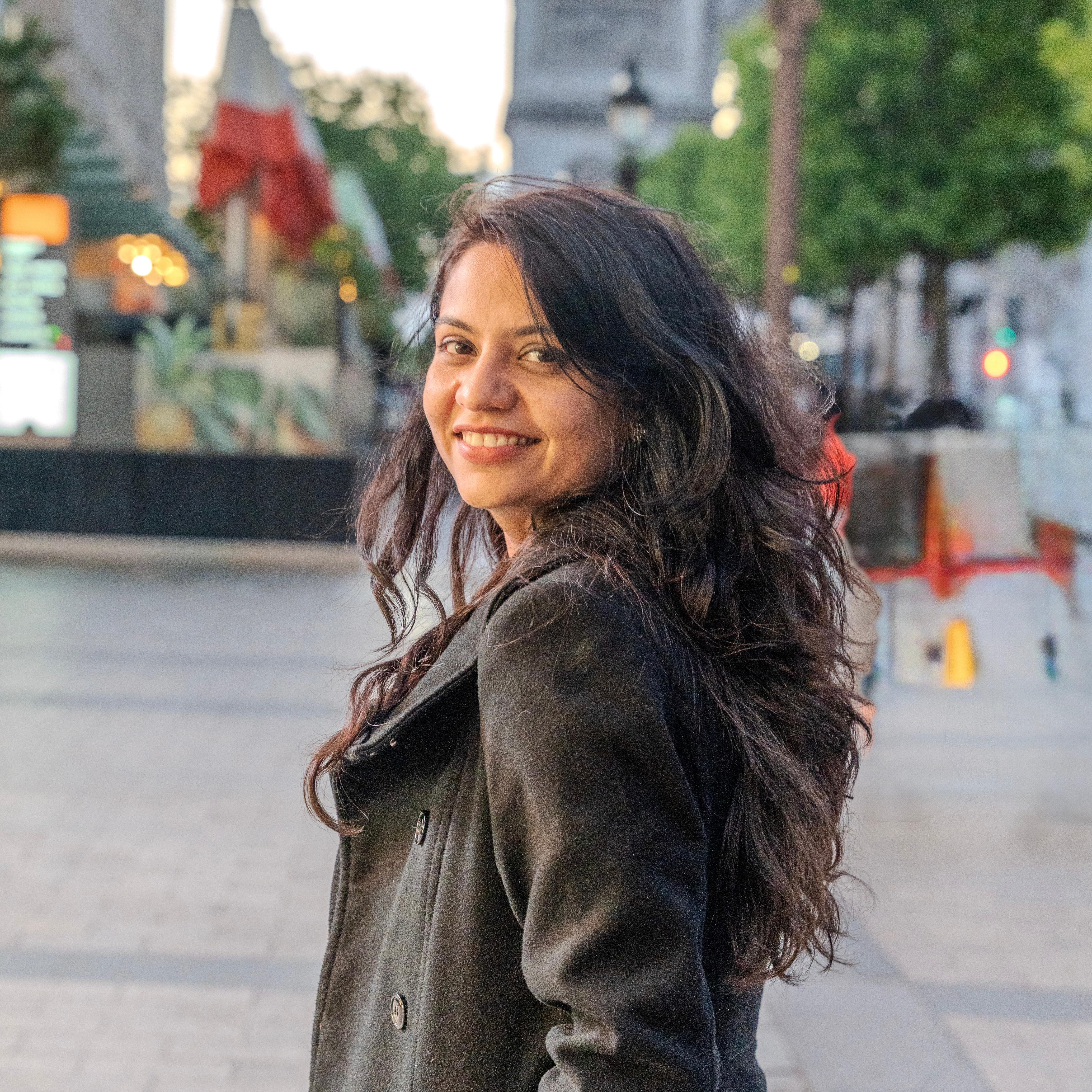 Portrait of the founder of Nyffy Events